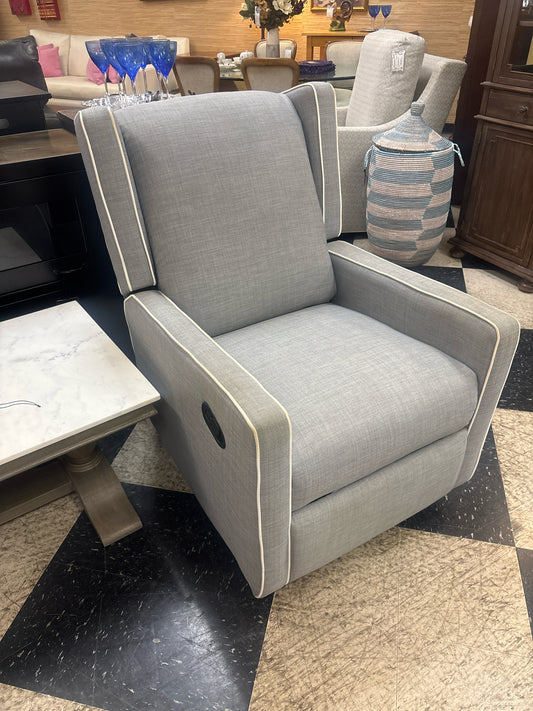 Lt Gray Rocker Recliner