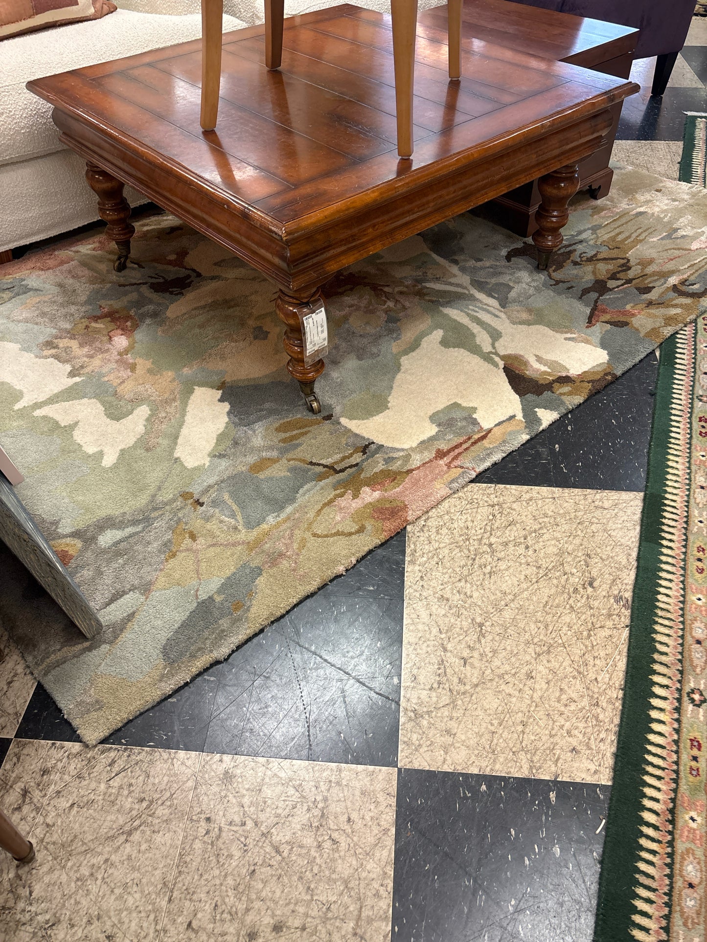 Feizy Wool Machine Made "Dafney Transitional & Botanical" Rug 5x8