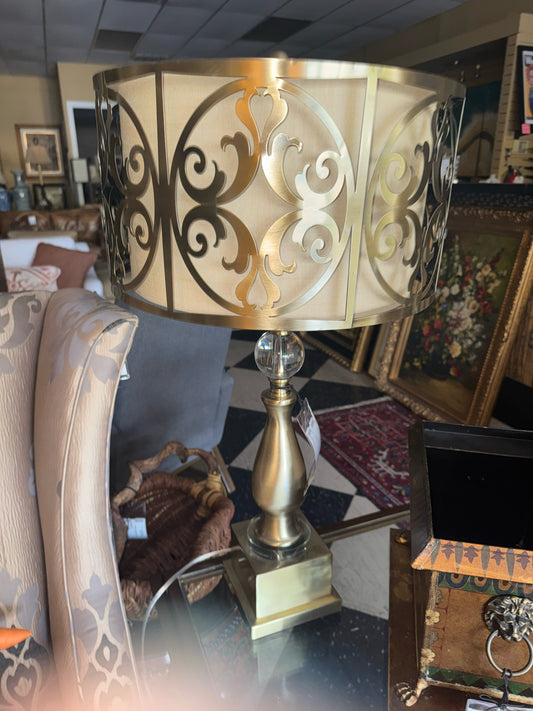 Perigold Table Lamp w/ Round Shade