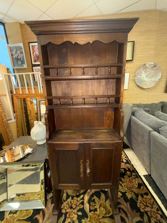 Vintage 2-Door Spice Cabinet w/Shelving