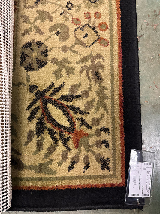 Black , Yellow Orange Rug (8x10)