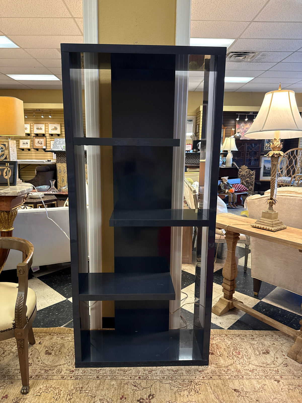 Legends Home Laurel Canyon Bookcase 'Clove' Color 80"