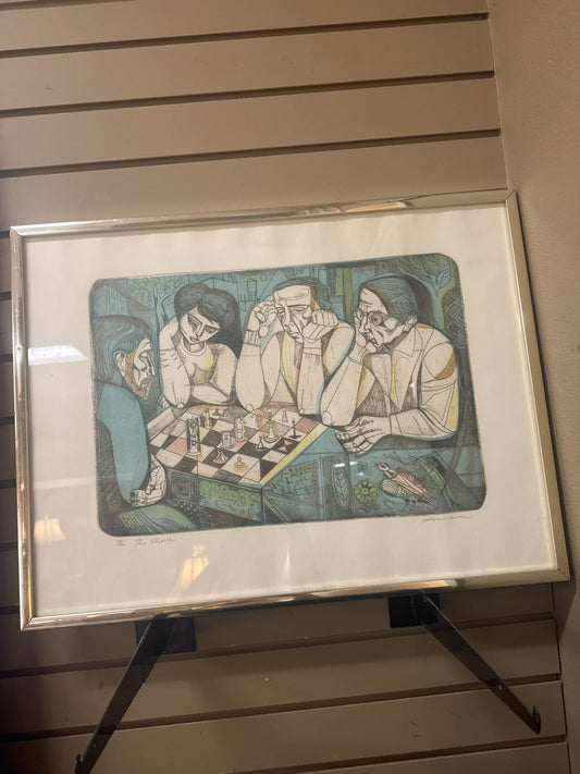 " The Move" By Irving Amen (Signed & Numbered)