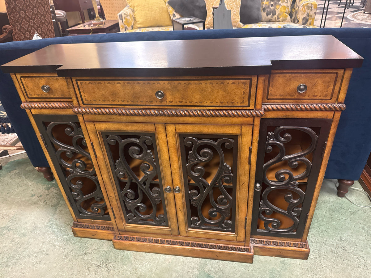 Acme Vidi-Accent Credenza w/ 3 Drawers & 4 Cabinet Doors