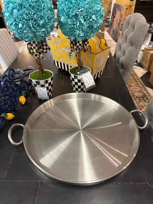 Frontgate Optima Outdoor Stainless Steel Caterer-style Tray (Made in Italy)