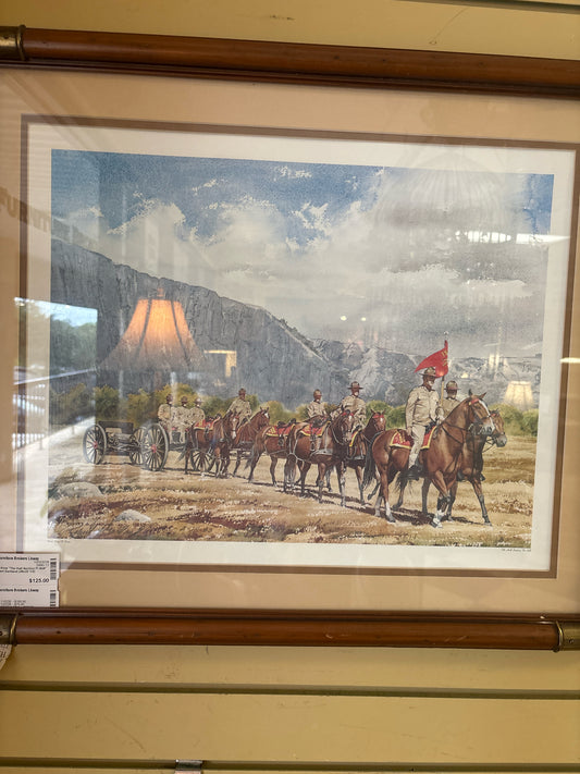 Signed Print "The Half Section Ft Still" by Robert Gartland (26x22 1/2)
