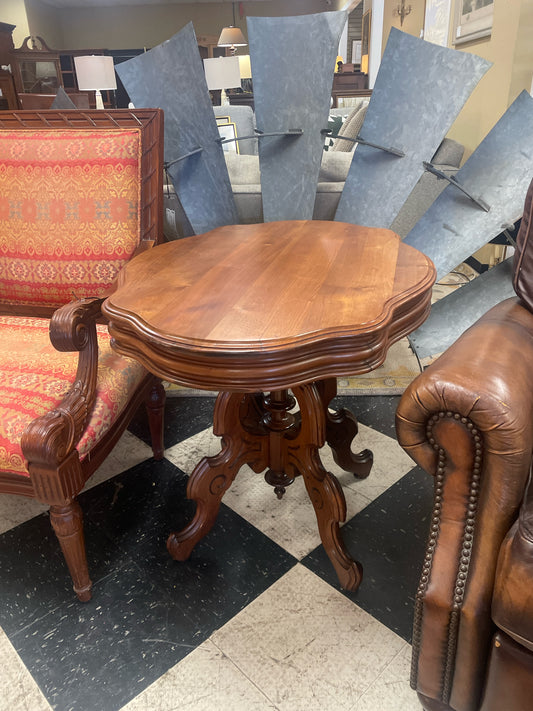 Antique Eastlake Style Wood Side Table