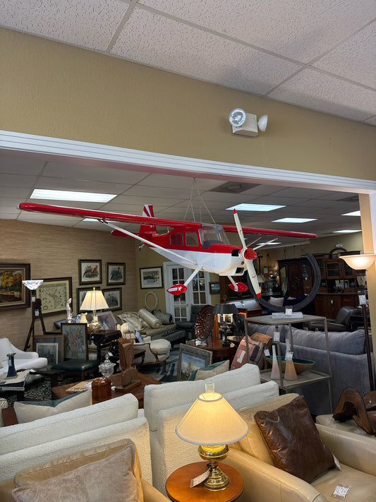 STINSON 6 Ft Scale Model Red & White Plane