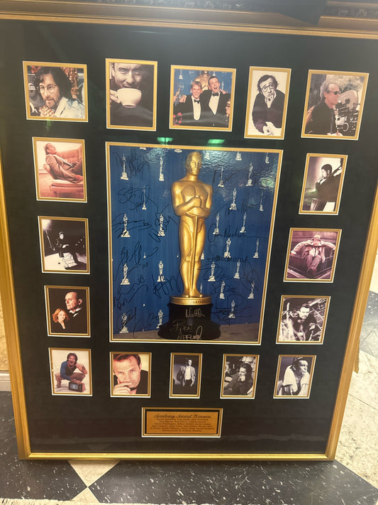 Print Signed by 19 Academy Awards Winners- COA@desk