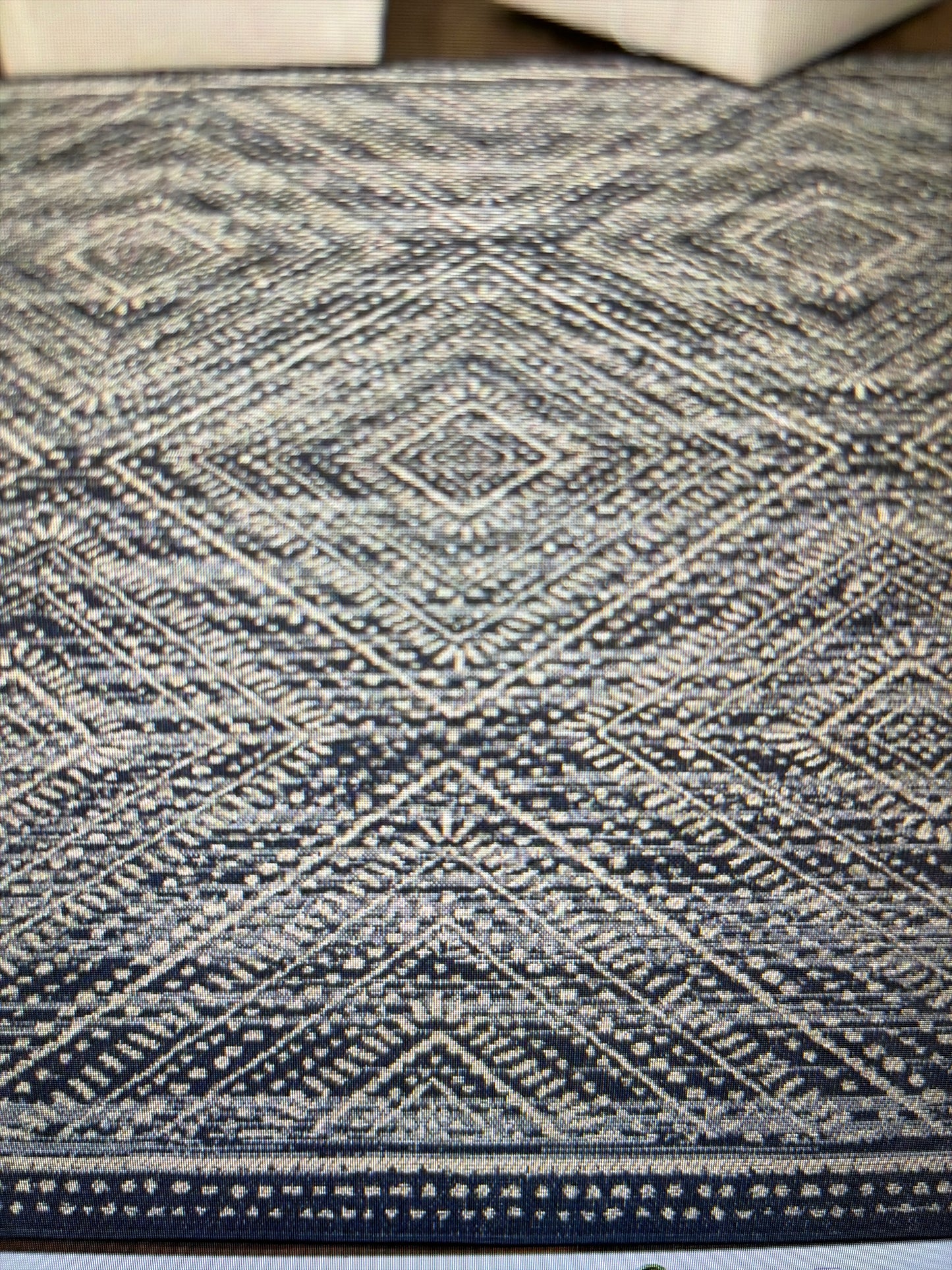 Karastan Blue/White Rug (8x10)