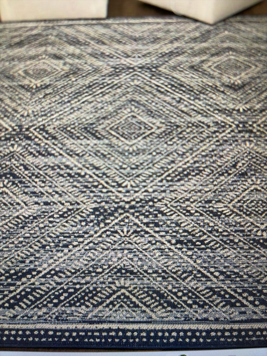 Karastan Blue/White Rug (8x10)