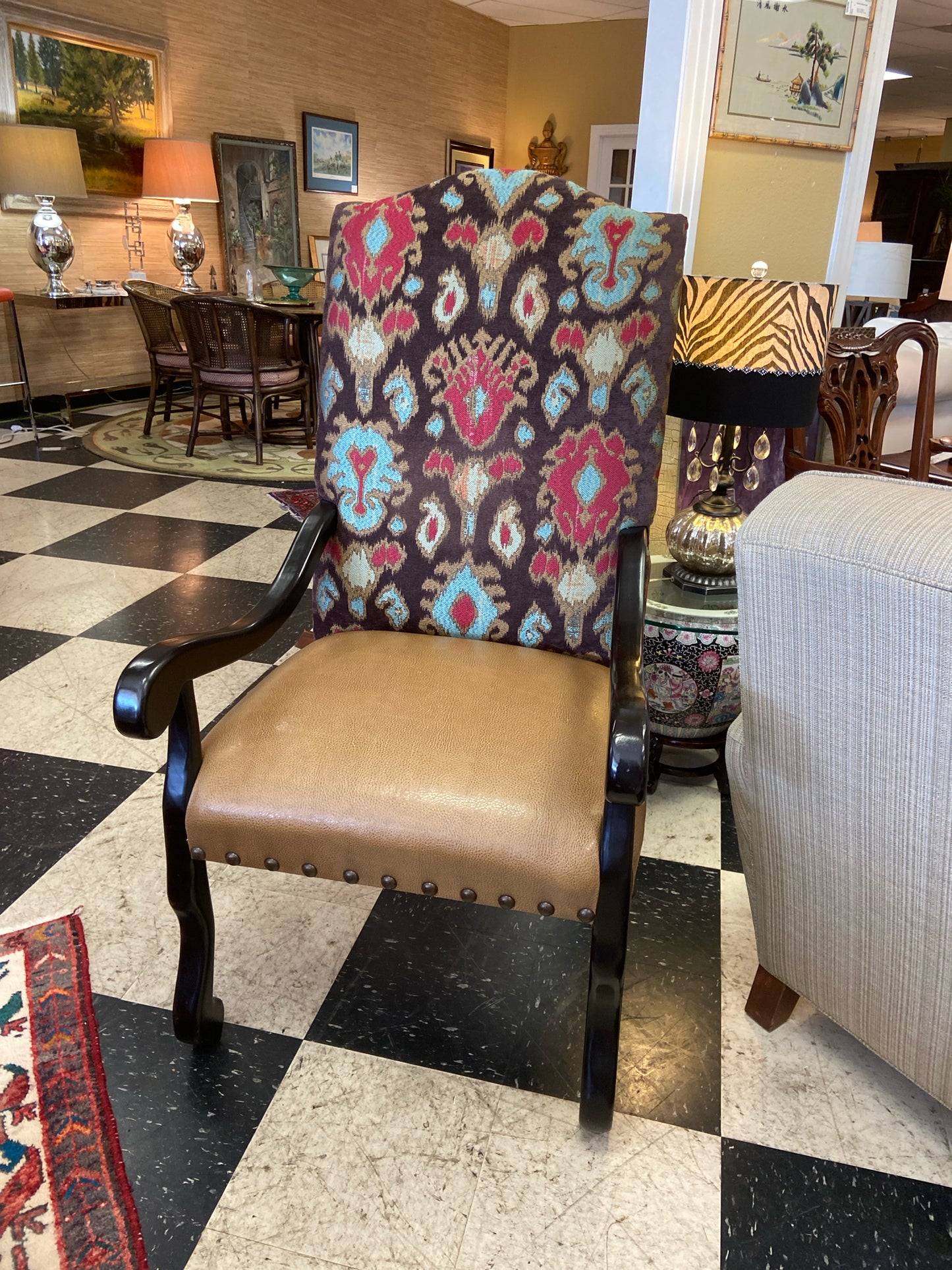 Accent Arm Chair - Leather & Custom Upholstery