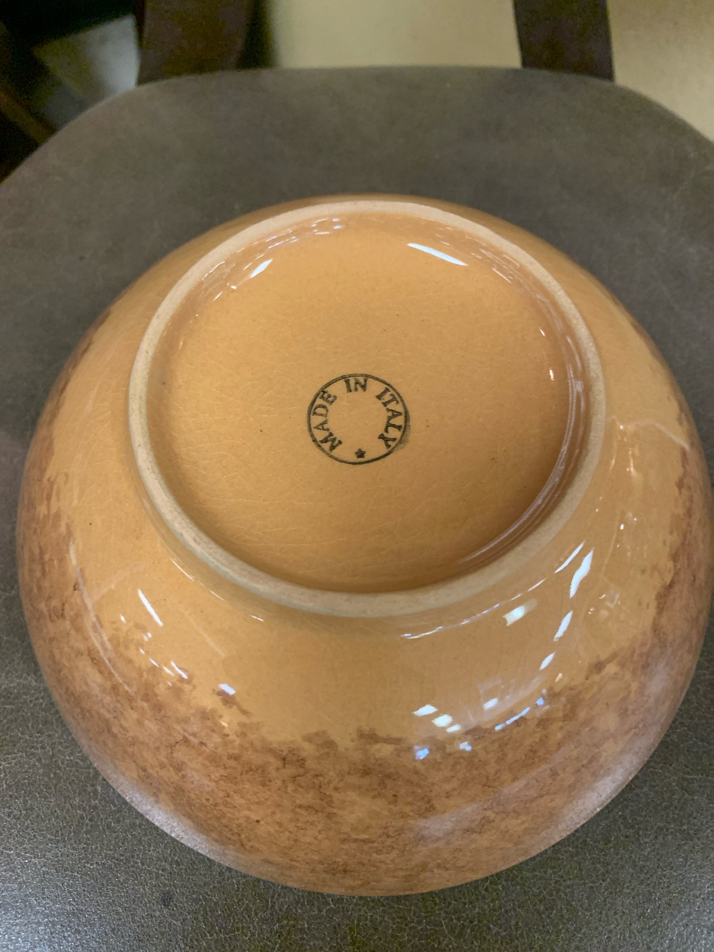 Set of Twelve - Soup Bowls (Brown w/ Brown)