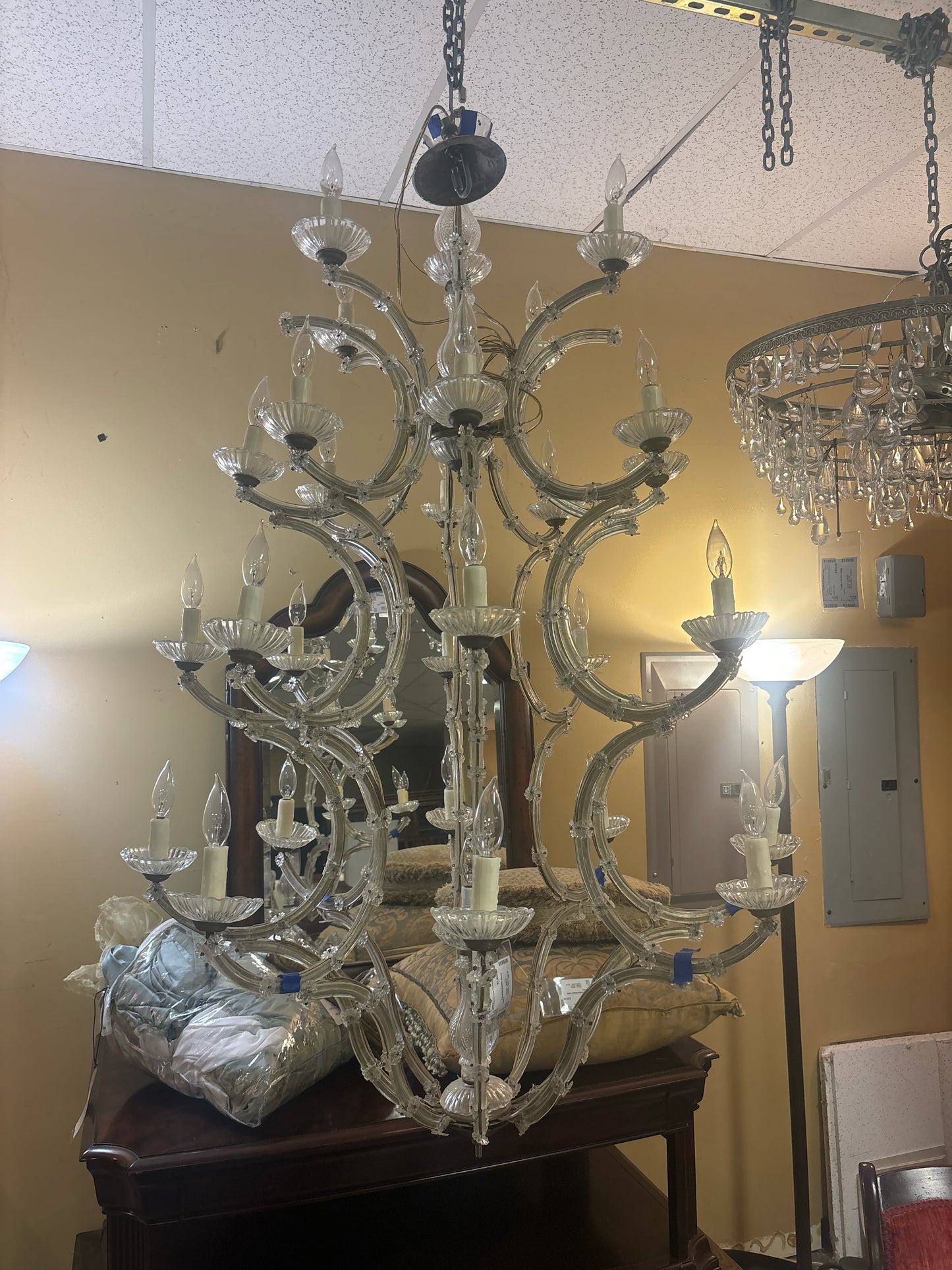 Marie Therese Large Crystal Chandelier